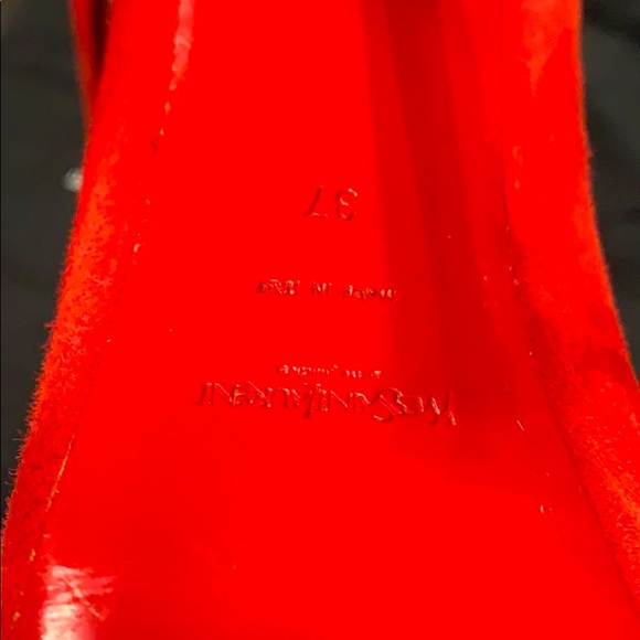 Yves Saint Laurent suede pump - Picture 5 of 10